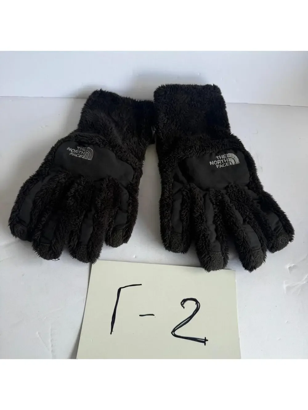 The North Face UR Powered Fleece Gloves Women's M/M Black Touchscreen Compatible